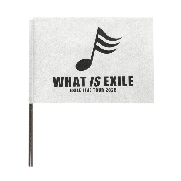 WHAT IS EXILE フラッグ 詳細画像