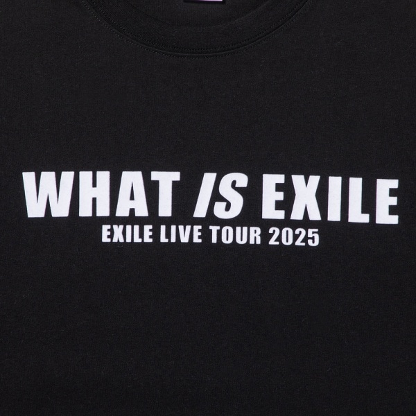 WHAT IS EXILE ツアーTシャツ/BLACK 詳細画像