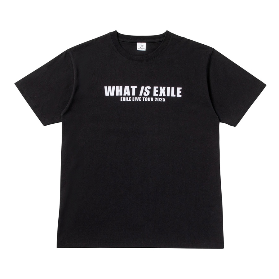 WHAT IS EXILE ツアーTシャツ/BLACK 詳細画像 BLACK 1