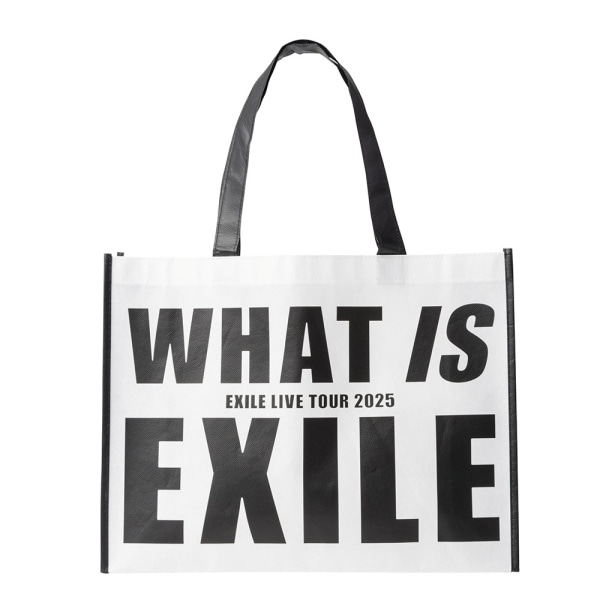 WHAT IS EXILE 不織布バッグ 詳細画像