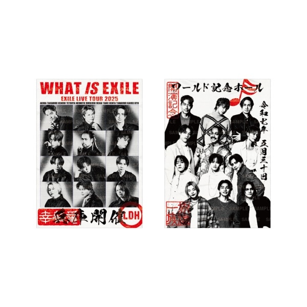 【5/30(金)兵庫】WHAT IS EXILE 御楽印2枚セット 詳細画像