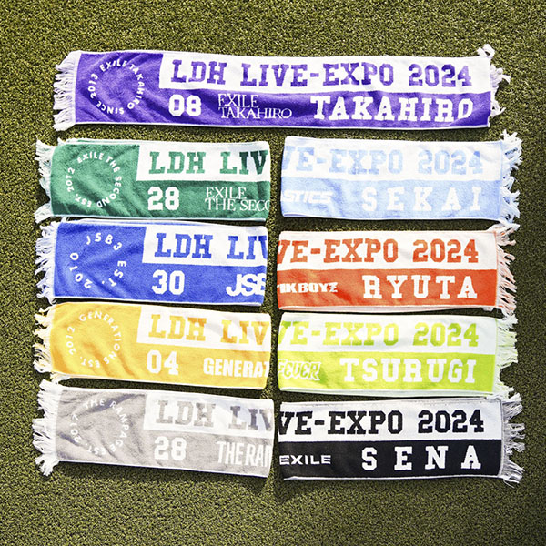 LDH LIVE-EXPO 2024 マフラータオル/EXILE TAKAHIRO 詳細画像