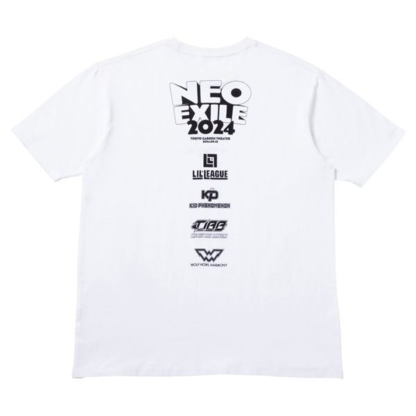 NEO EXILE SPECIAL LIVE 2024 Tシャツ/WHITE 詳細画像