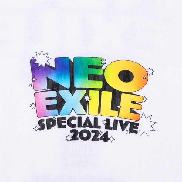 NEO EXILE SPECIAL LIVE 2024 Tシャツ/WHITE 詳細画像