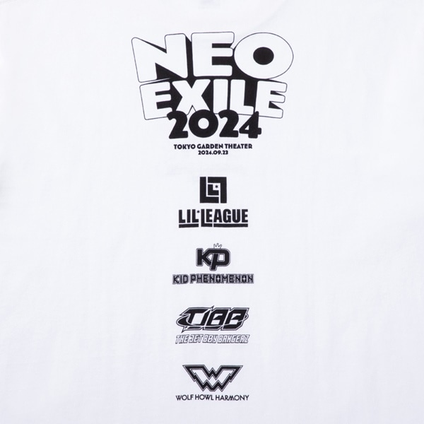 NEO EXILE SPECIAL LIVE 2024 Tシャツ/WHITE 詳細画像