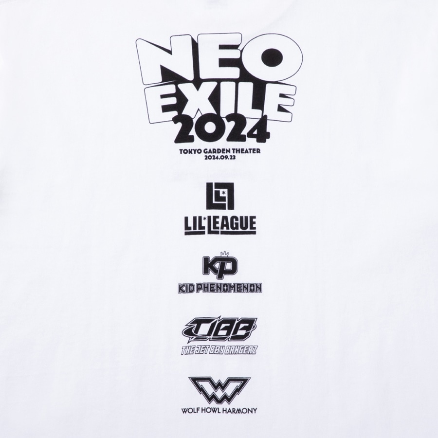 NEO EXILE SPECIAL LIVE 2024 Tシャツ/WHITE 詳細画像 WHITE 3