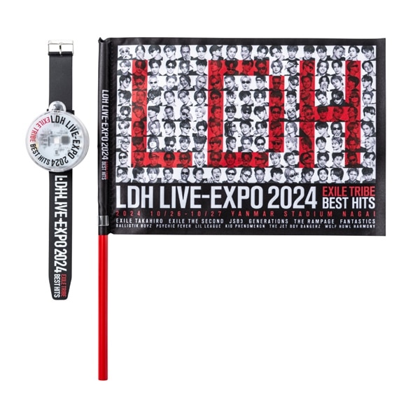 LDH LIVE-EXPO 2024 フラッグ&ライトブレスセット