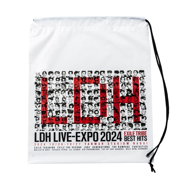 LDH LIVE-EXPO 2024 ビニールバッグ 詳細画像