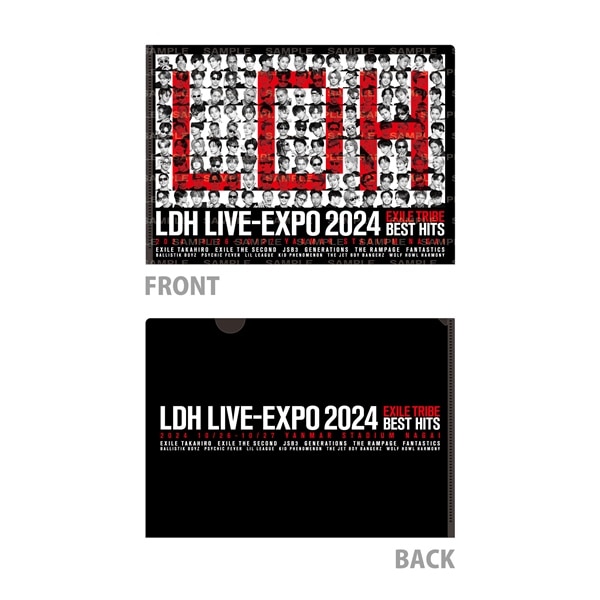 LDH LIVE-EXPO 2024 クリアファイル2枚セット 詳細画像