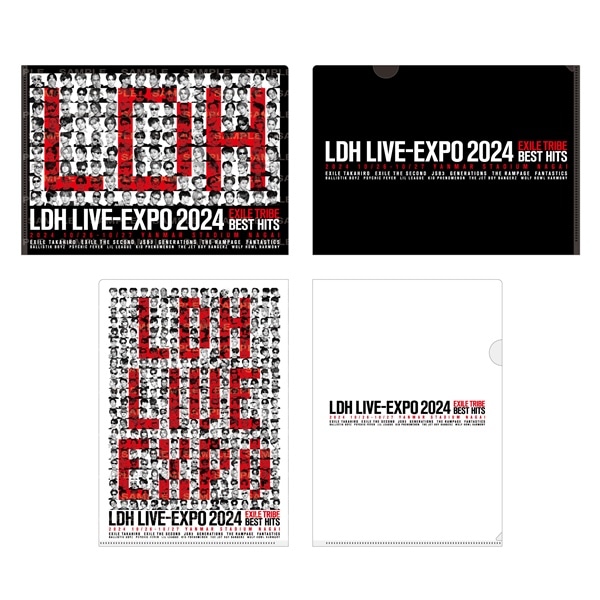 LDH LIVE-EXPO 2024 クリアファイル2枚セット