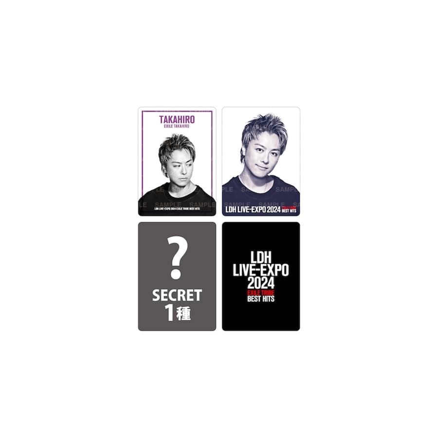 LDH LIVE-EXPO 2024 フォトカード/EXILE TAKAHIRO/全2種+シークレット1種 詳細画像 EXILE TAKAHIRO 1