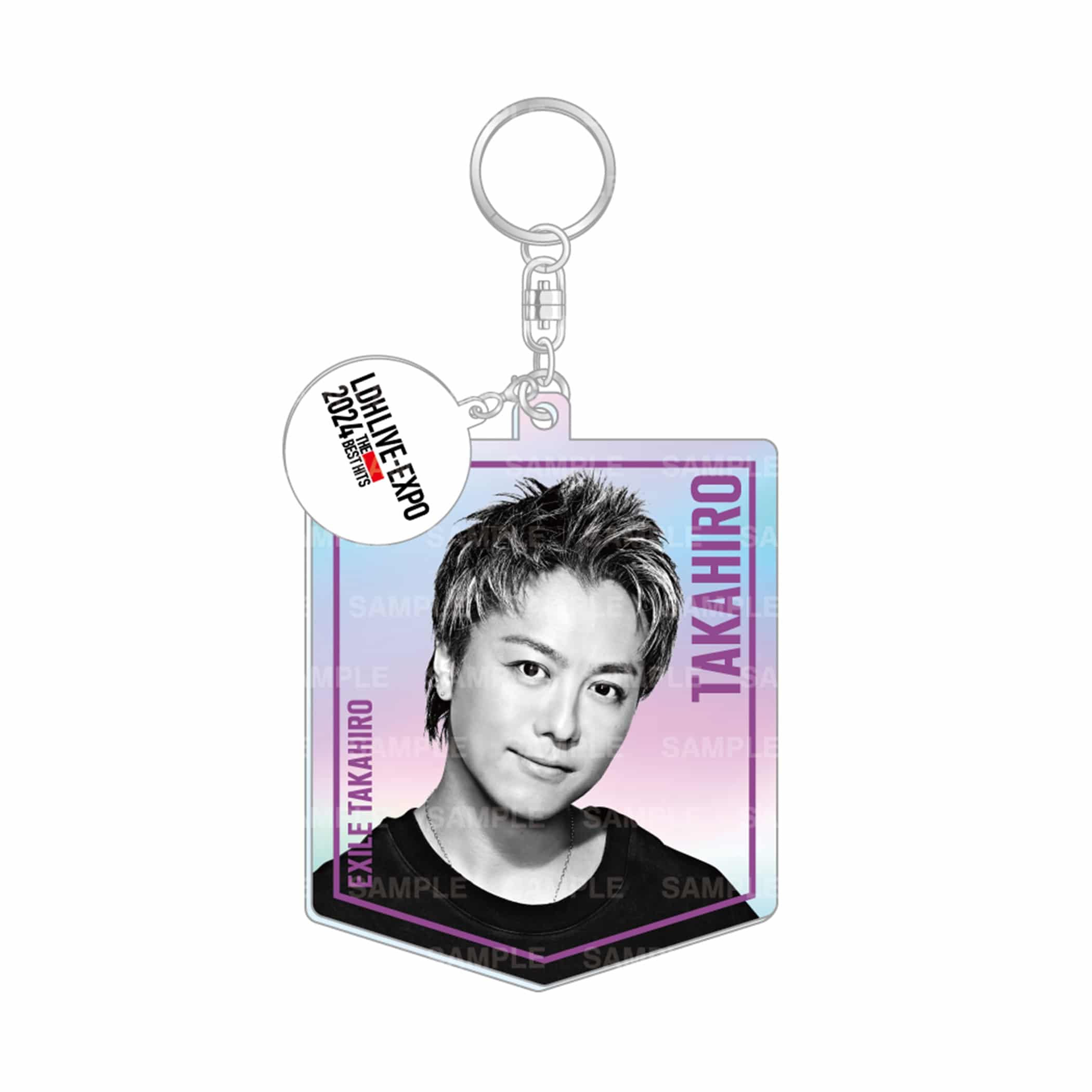 EXILE TRIBE STATION ONLINE STORE｜【受注】LDH LIVE-EXPO 2024 オーロラアクリルキーホルダー/EXILE  TAKAHIRO