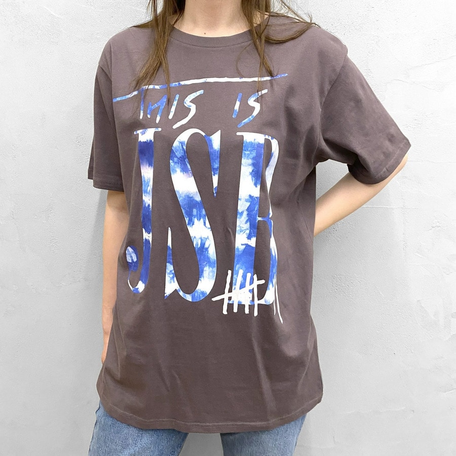 日本安心★★三代目 J.S.B. Tricolor Tag Logo Tee Tシャツ ミュージシャン