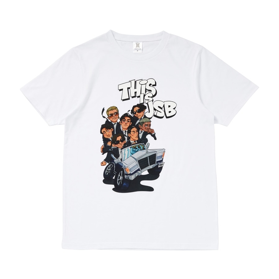 Exile Tribe Station Online Store This Is Jsb イラストtシャツ White