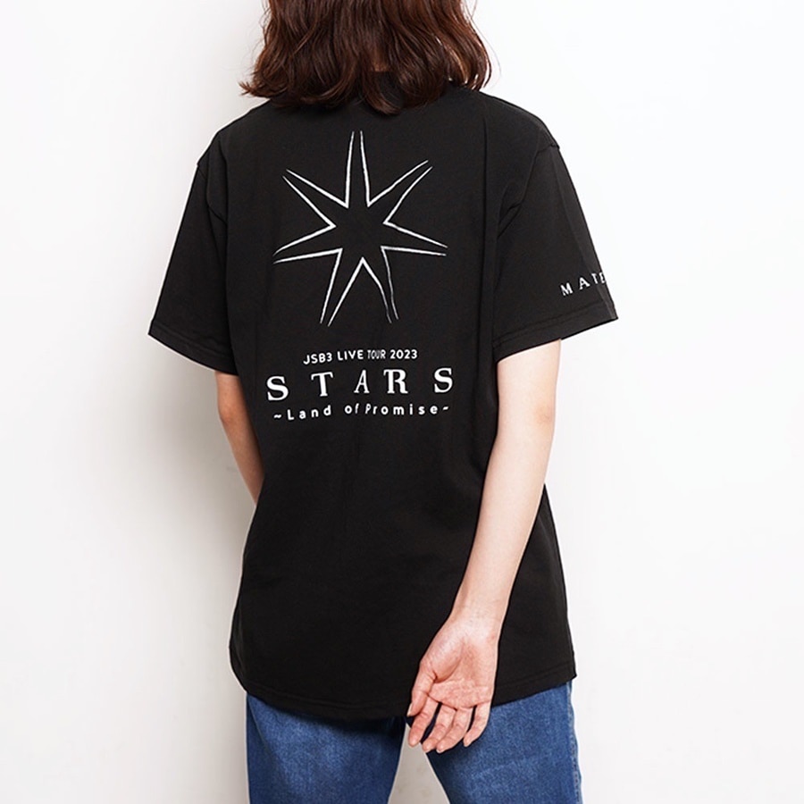 EXILE TRIBE STATION ONLINE STORE｜STARS ツアーTシャツ/BLACK