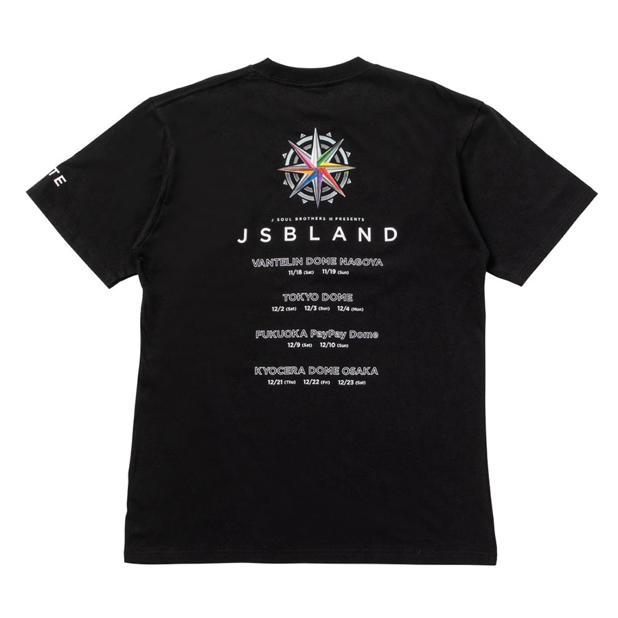 EXILE TRIBE STATION ONLINE STORE｜JSB LAND Tシャツ/BLACK