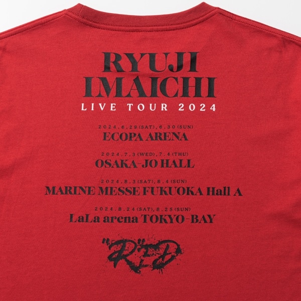 "R"ED ツアーTシャツ/RED 詳細画像