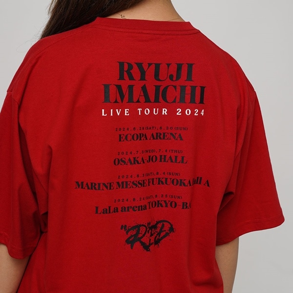 "R"ED ツアーTシャツ/RED 詳細画像