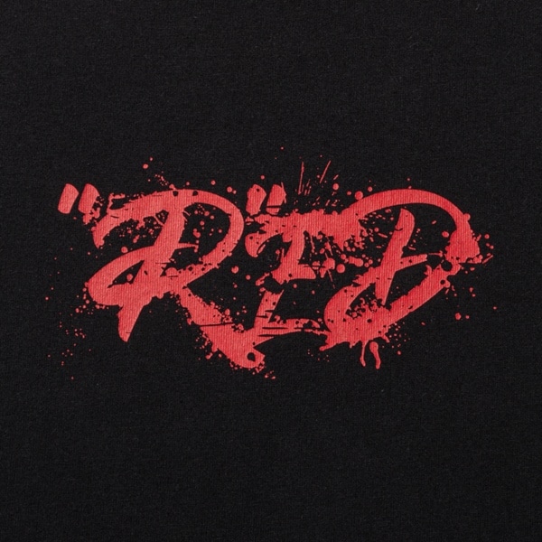 "R"ED ツアーTシャツ/BLACK 詳細画像