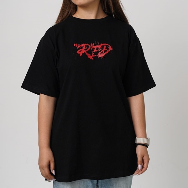 "R"ED ツアーTシャツ/BLACK 詳細画像