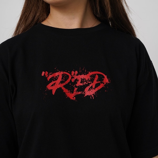 "R"ED ツアーTシャツ/BLACK 詳細画像