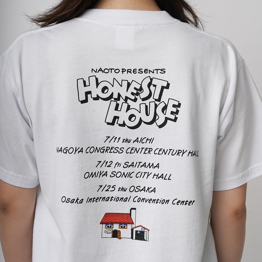 HONEST HOUSE 2024 ロゴTシャツ/WHITE 詳細画像 WHITE 7