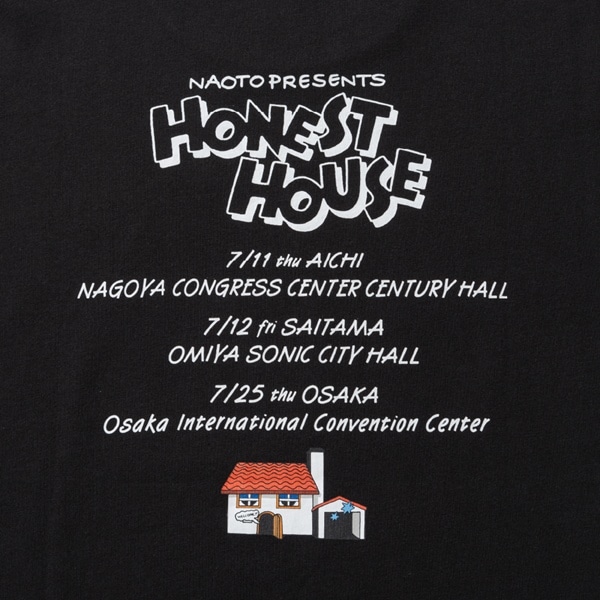 HONEST HOUSE 2024 ロゴTシャツ/BLACK 詳細画像