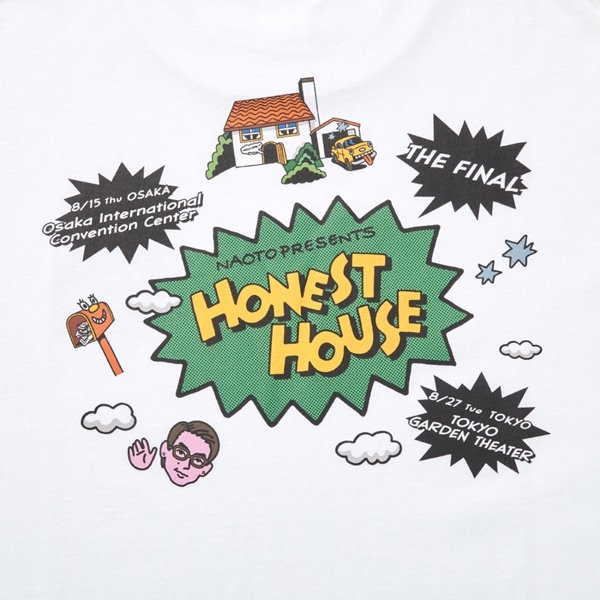 HONEST HOUSE 2024 THE FINAL Tシャツ/WHITE 詳細画像