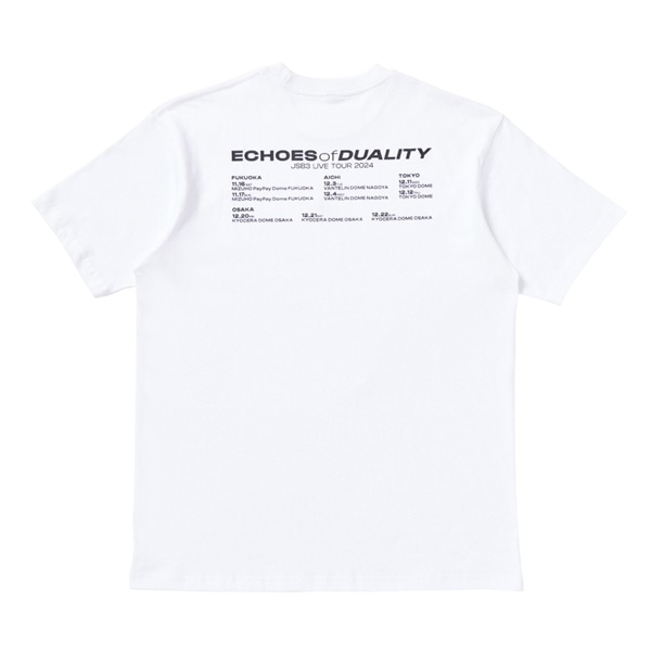 ECHOES OF DUALITY ツアーTシャツ/WHITE 詳細画像