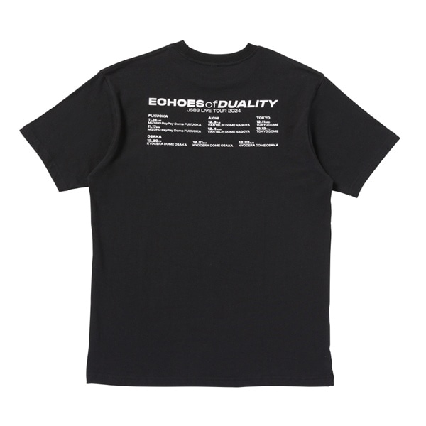 ECHOES OF DUALITY ツアーTシャツ/BLACK 詳細画像