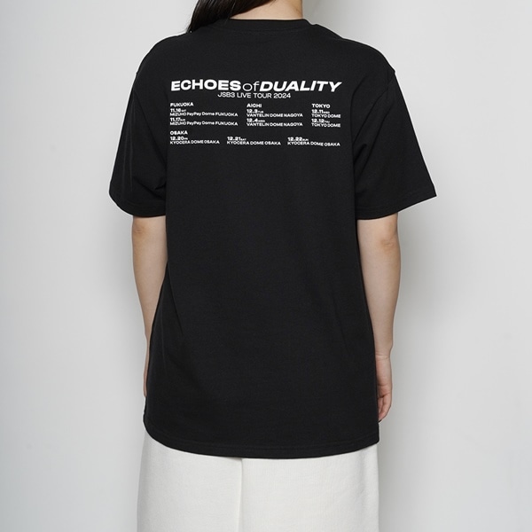 ECHOES OF DUALITY ツアーTシャツ/BLACK 詳細画像