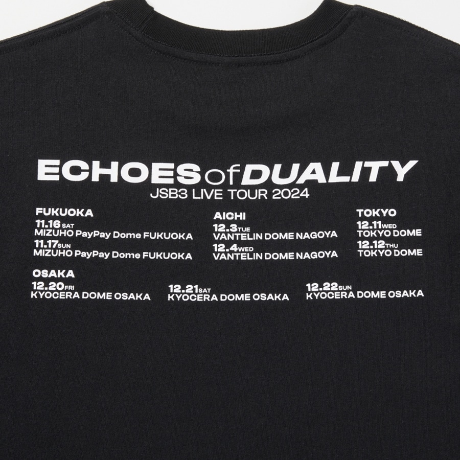 ECHOES OF DUALITY ツアーTシャツ/BLACK 詳細画像 カラー共通 3