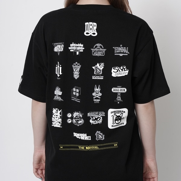 THE TOUR HISTORY T-SHIRT/BLACK 詳細画像