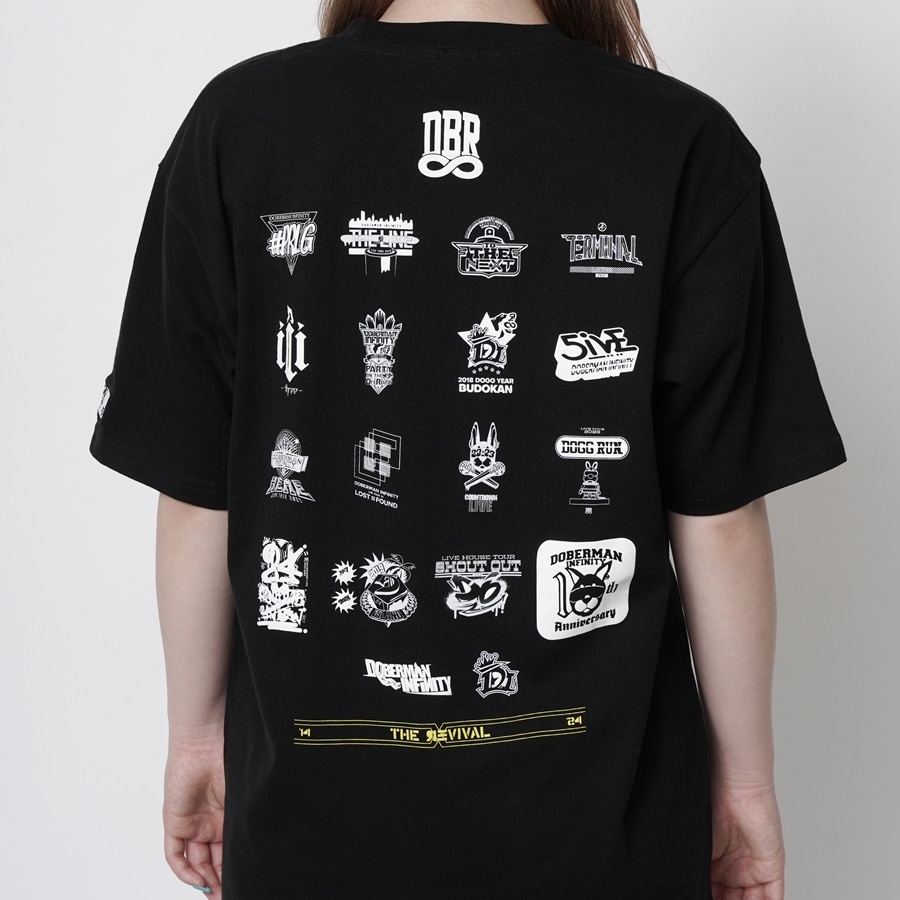 THE TOUR HISTORY T-SHIRT/BLACK 詳細画像 BLACK 7