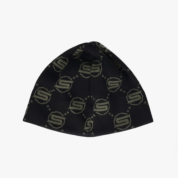 SWAY x OVERRIDE MONOGRAM BEANIE 詳細画像