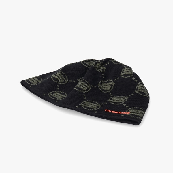 SWAY x OVERRIDE MONOGRAM BEANIE 詳細画像