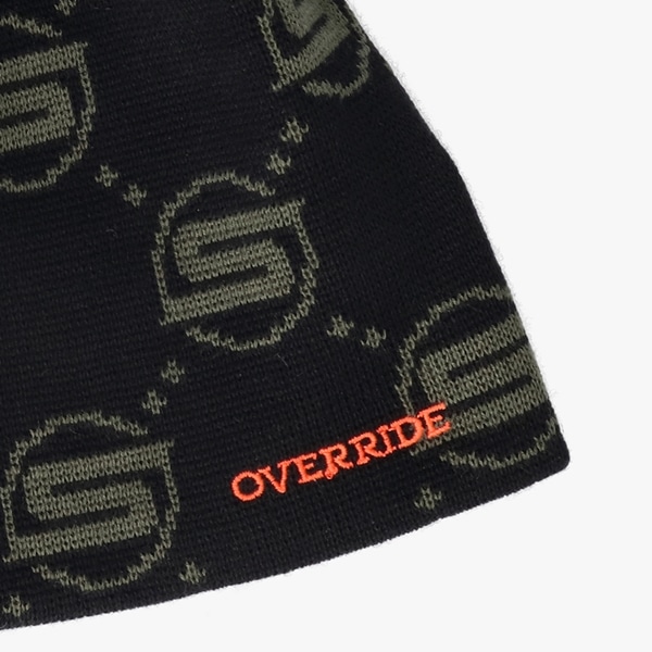 SWAY x OVERRIDE MONOGRAM BEANIE 詳細画像