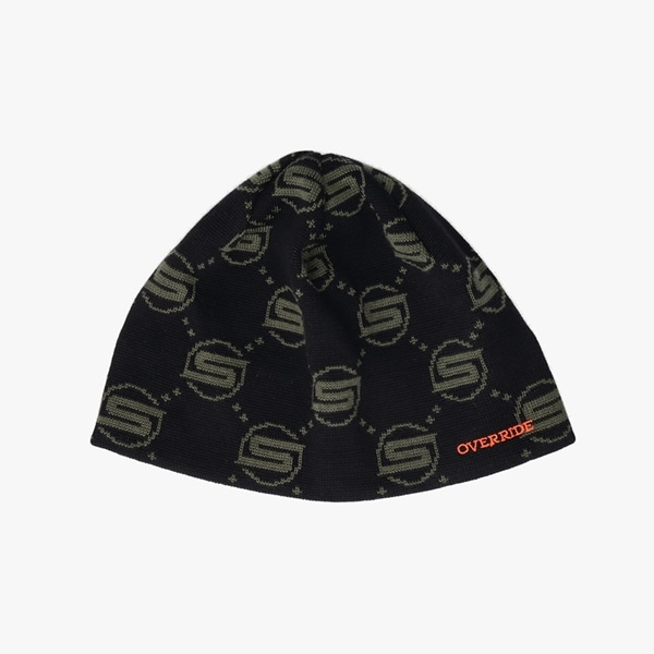 SWAY x OVERRIDE MONOGRAM BEANIE 詳細画像