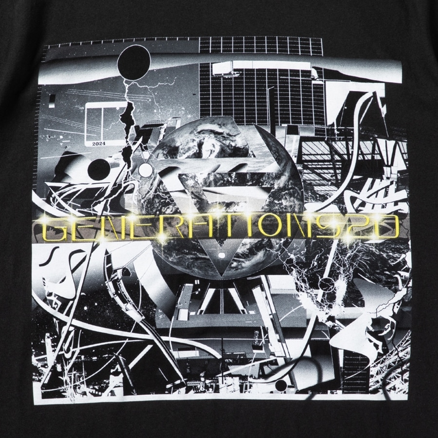 GENERATIONS 2.0 ツアーTシャツ/BLACK 詳細画像 BLACK 2