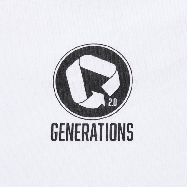 GENERATIONS 2.0 ロングスリーブTシャツ/WHITE 詳細画像