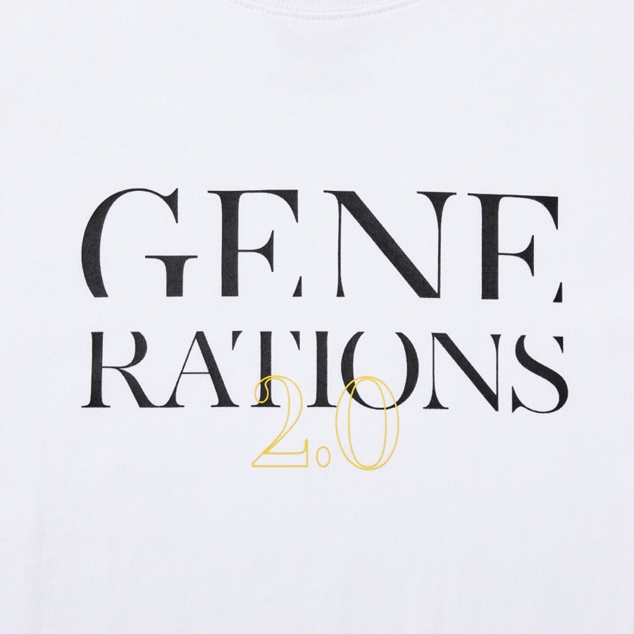 GENERATIONS 2.0 ロングスリーブTシャツ/WHITE 詳細画像 WHITE 2