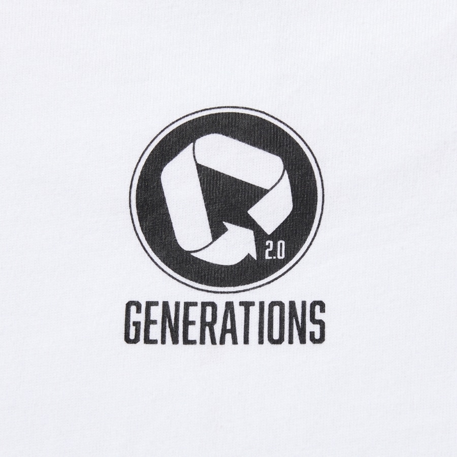 GENERATIONS 2.0 ロングスリーブTシャツ/WHITE 詳細画像 WHITE 3