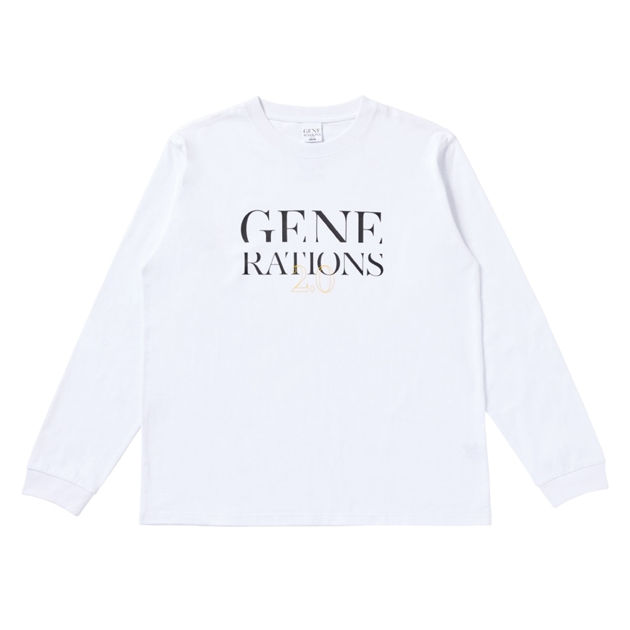 GENERATIONS 2.0 ロングスリーブTシャツ/WHITE 詳細画像 WHITE 1