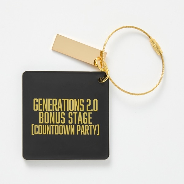 【東京有明限定】GENERATIONS 2.0 BONUS STAGE COUNTDOWN PARTY キーホルダー 詳細画像