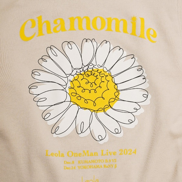 Chamomile パーカー/LIGHT BEIGE 詳細画像