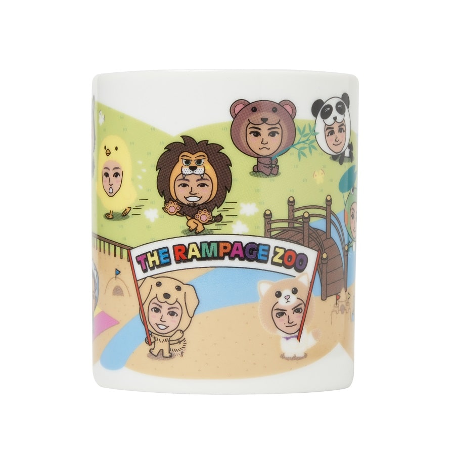 Exile Tribe Station Online Store 武知海青 Produce Rampage Mug 動物園ver