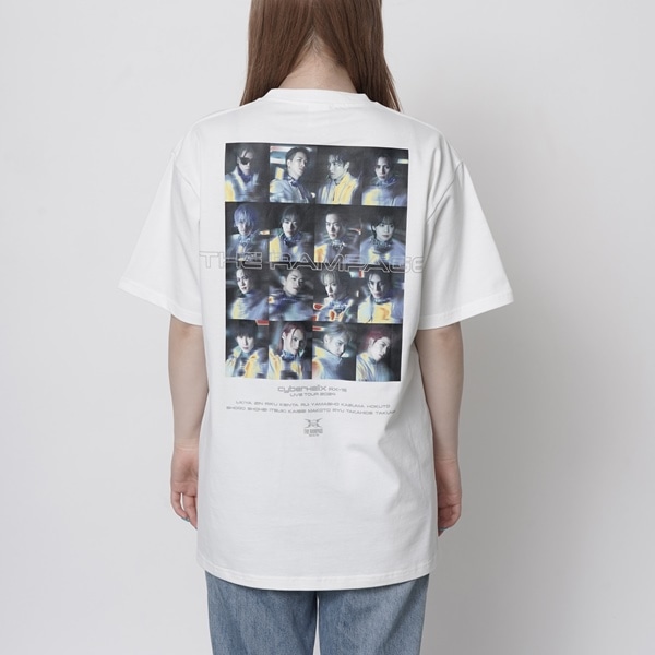 "CyberHelix" RX-16 フォトTシャツ/WHITE 詳細画像