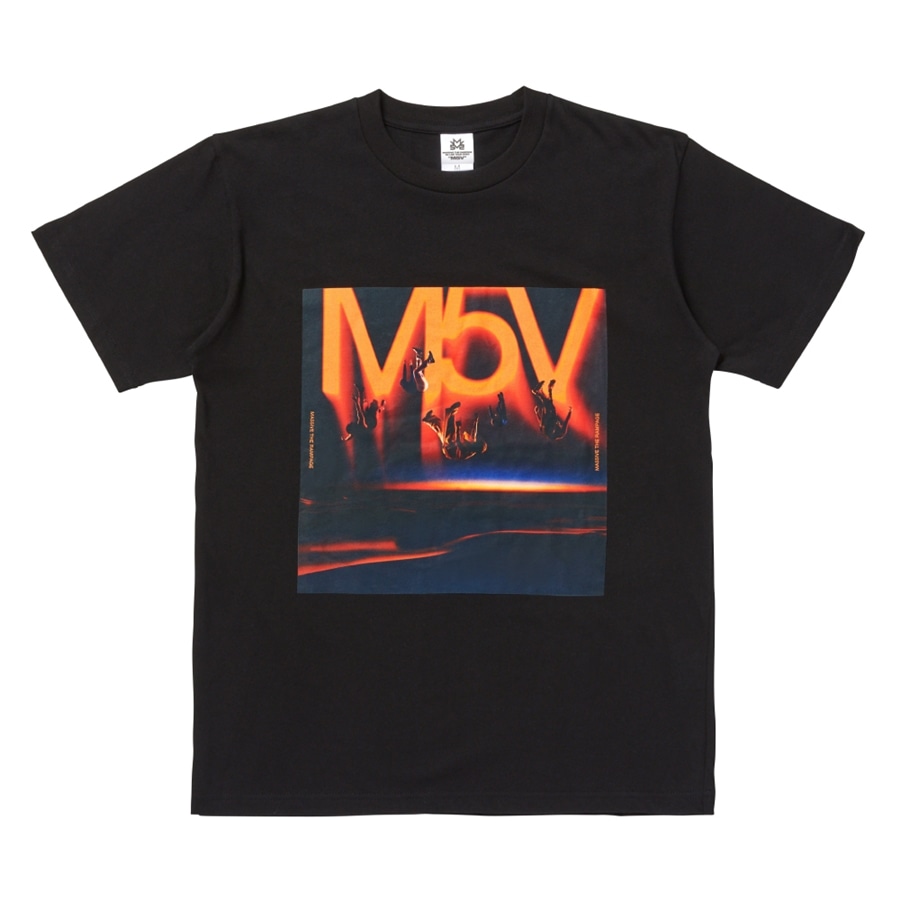 M5V ツアーフォトTシャツ/BLACK 詳細画像 BLACK 1