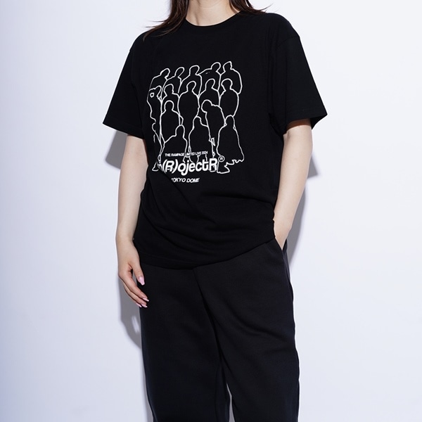 *p(R)ojectR® at TOKYO DOME グラフィックTシャツ/BLACK 詳細画像