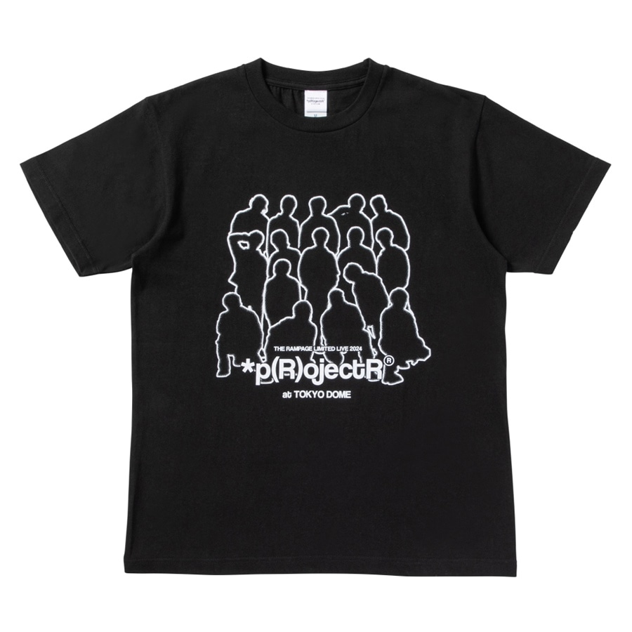 *p(R)ojectR® at TOKYO DOME グラフィックTシャツ/BLACK 詳細画像 BLACK 1